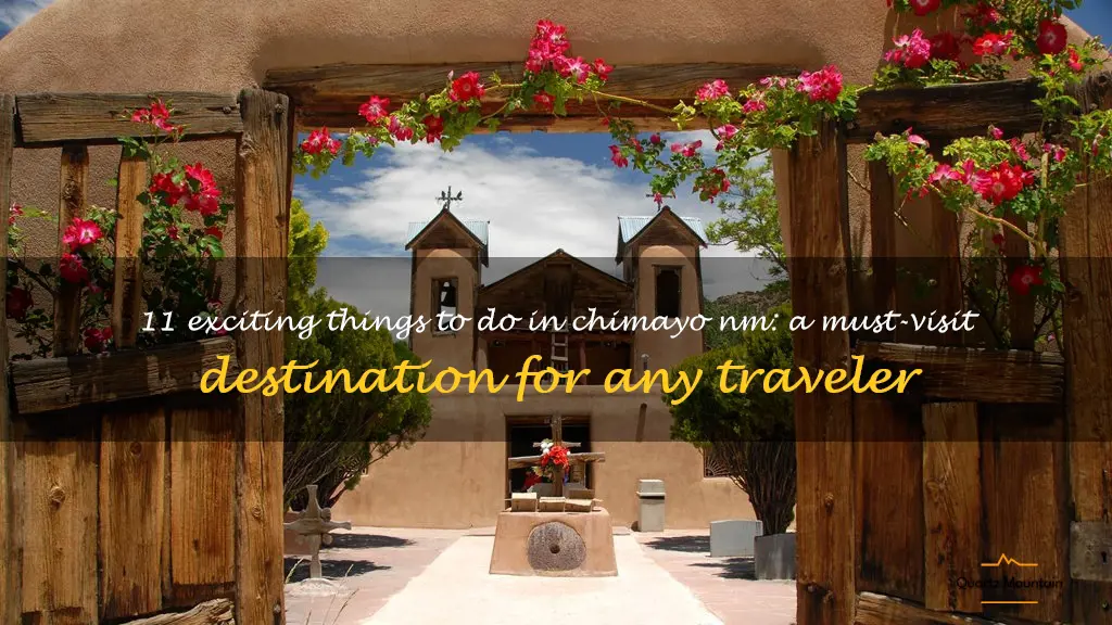 things to do in chimayo nm