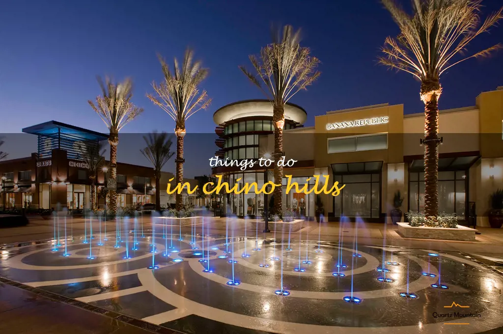 things to do in chino hills