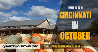 Cincinnati October Guide: Fun Activities and Events