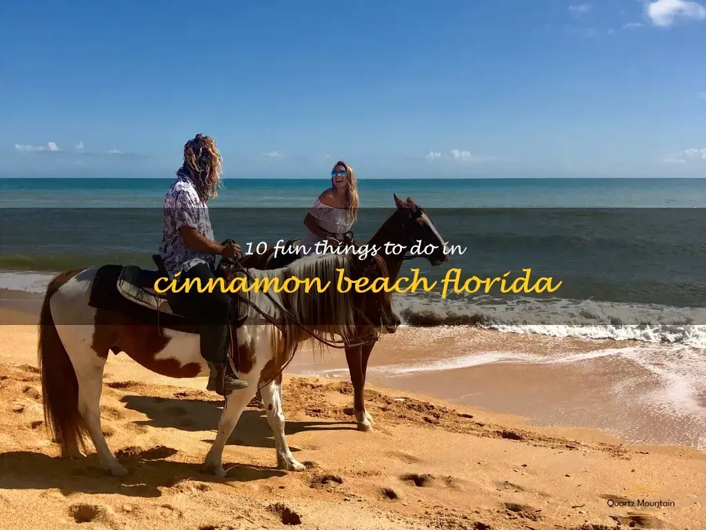 things to do in cinnamon beach florida