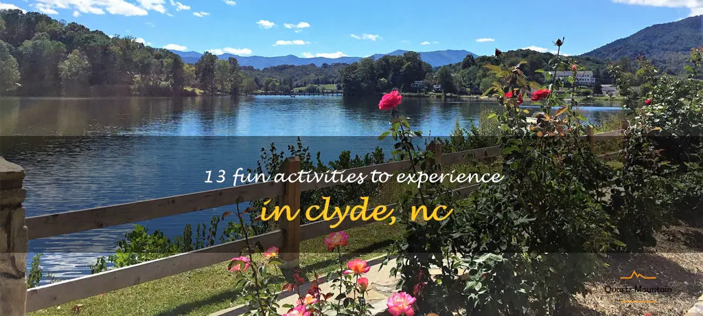 things to do in clyde nc
