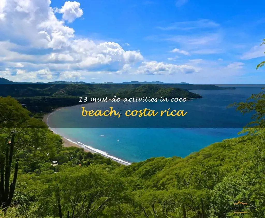 things to do in coco beach costa rica