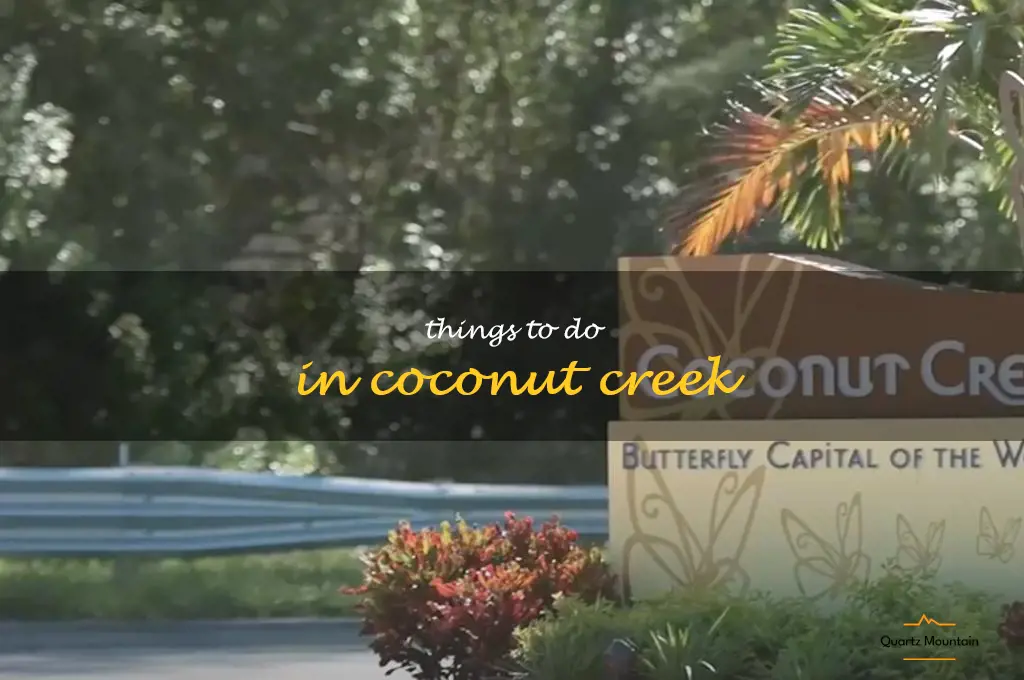 things to do in coconut creek