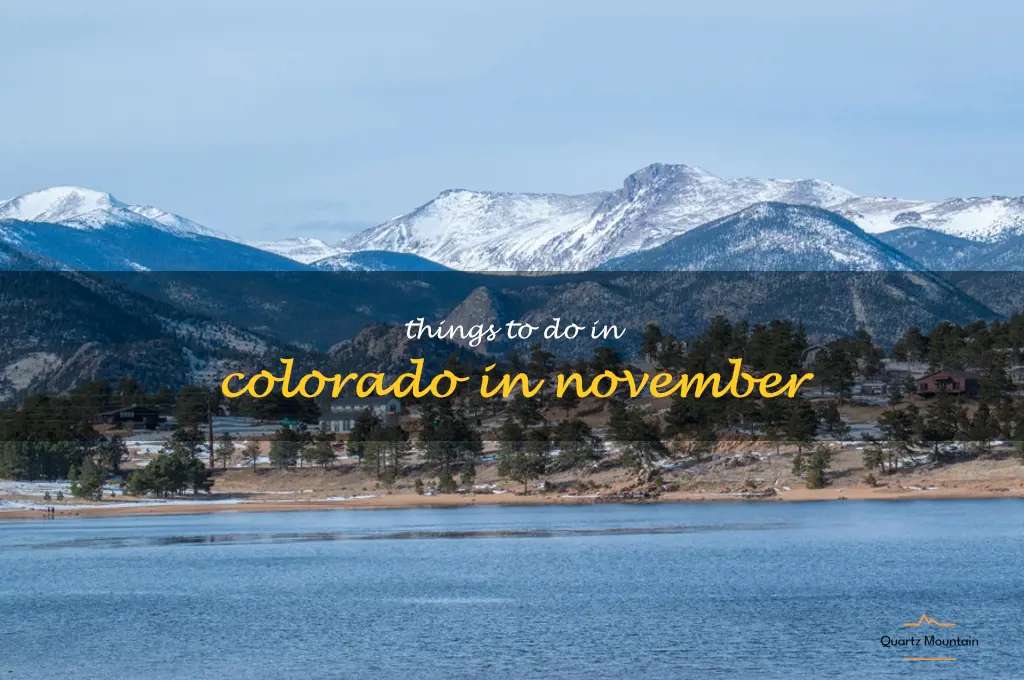 things to do in colorado in november