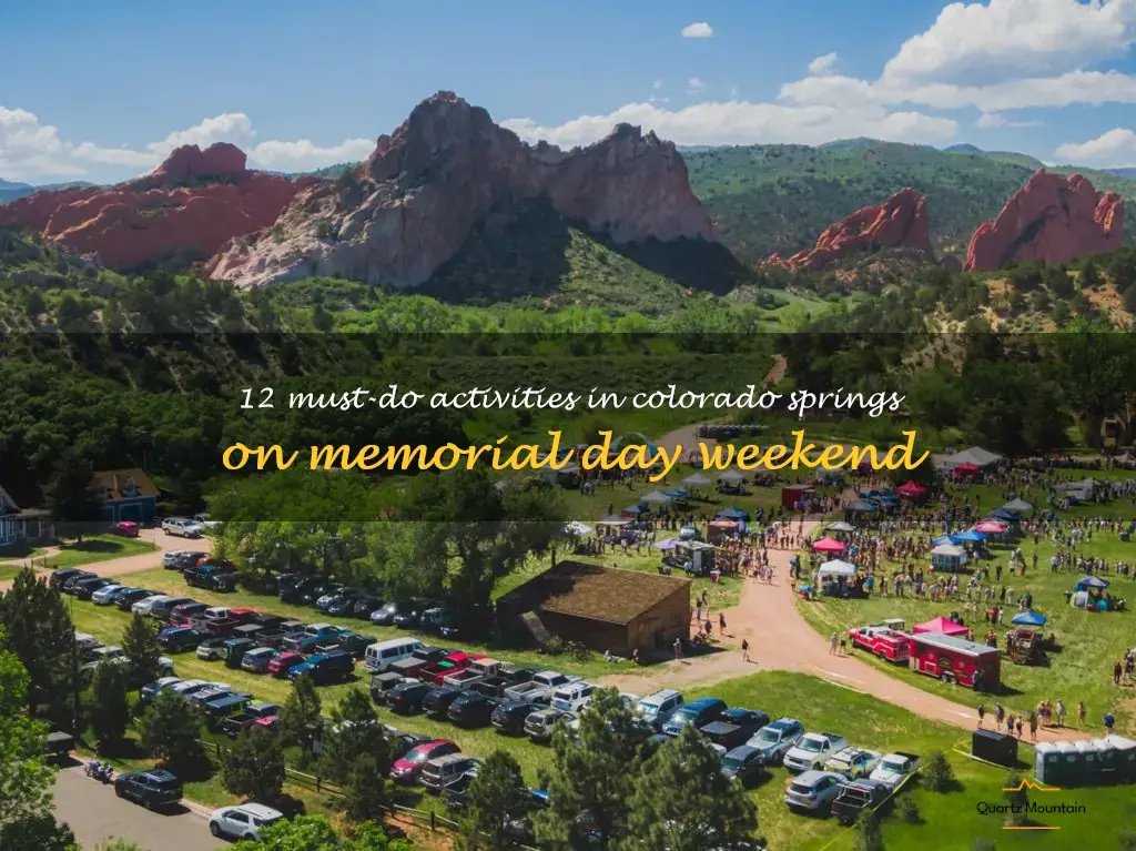things to do in colorado springs memorial day weekend