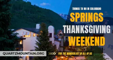 13 Fun Activities for Thanksgiving Weekend in Colorado Springs