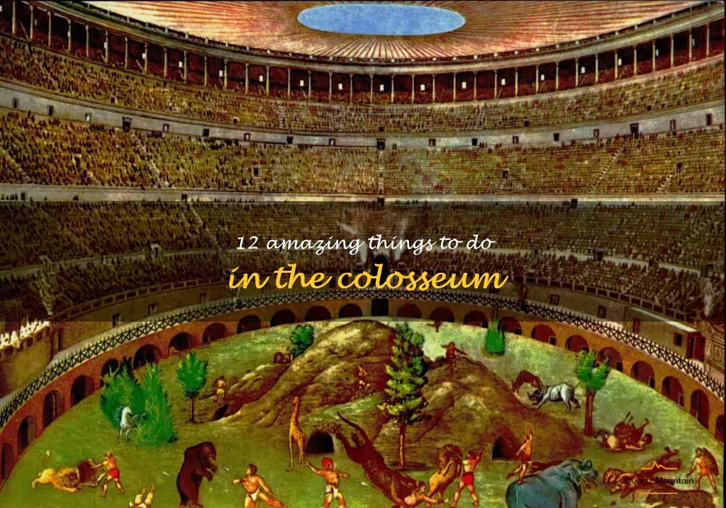 things to do in colosseum