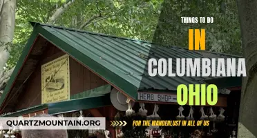 Exploring the Charming Attractions and Activities in Columbiana, Ohio
