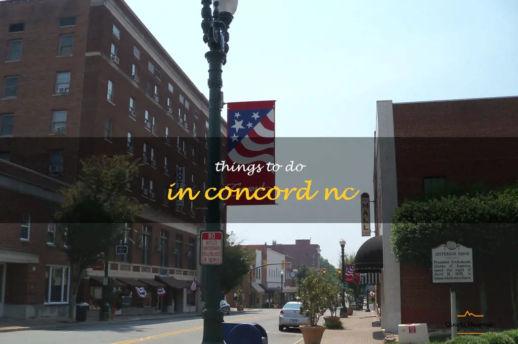 things to do in concord nc