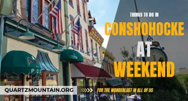 Top 10 Fun Activities to Do in Conshohocken on the Weekend