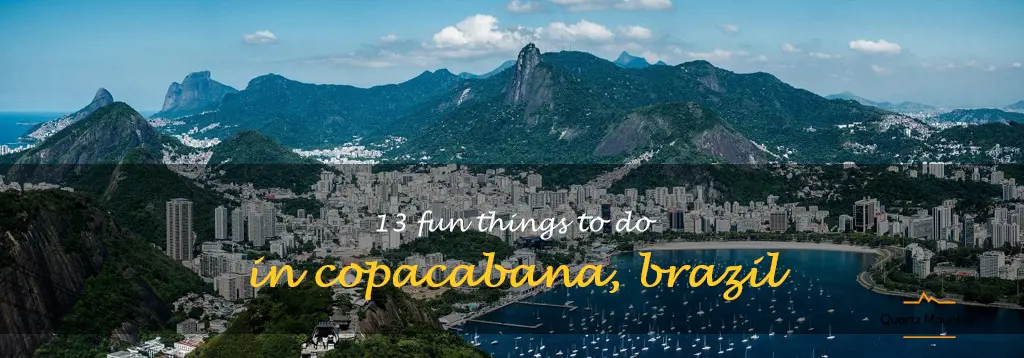 things to do in copacabana