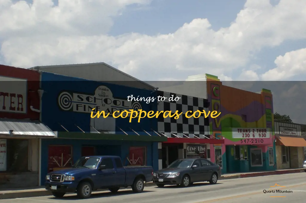 things to do in copperas cove