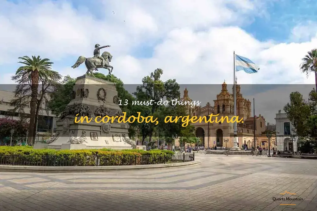things to do in cordoba in argentina