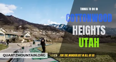 10 Must-See Attractions in Cottonwood Heights, Utah