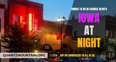 Discover the Vibrant Nightlife in Council Bluffs, Iowa: Top Things to Do After Dark