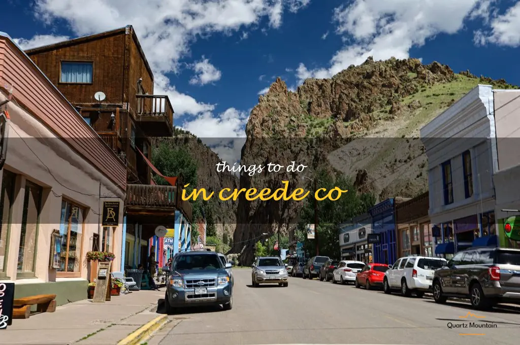 things to do in creede co