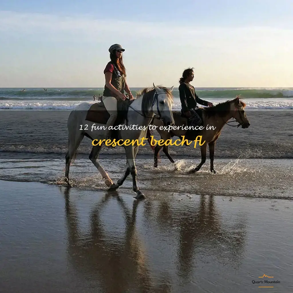 things to do in crescent beach fl