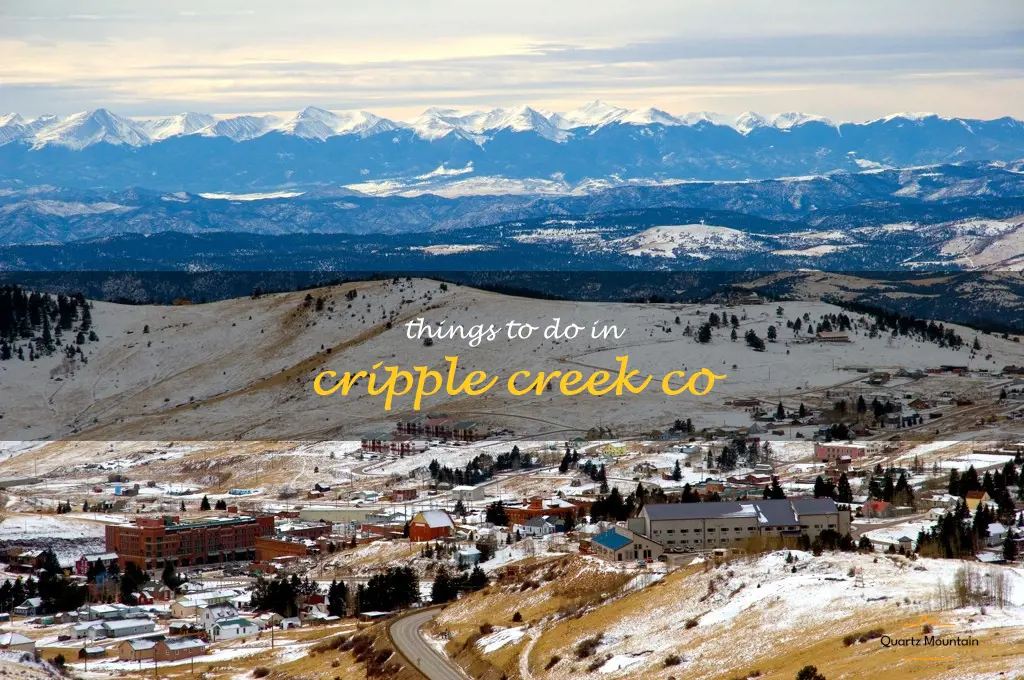things to do in cripple creek co
