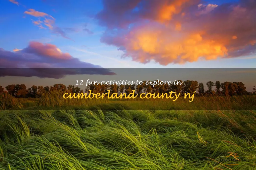 things to do in cumberland county nj