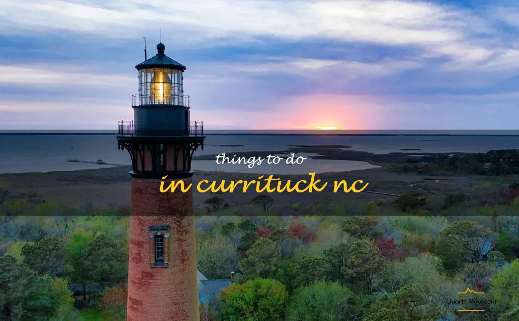 things to do in currituck nc