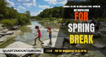 12 Fun Activities to Experience in Dallas-Fort Worth Metropolitan Area This Spring Break