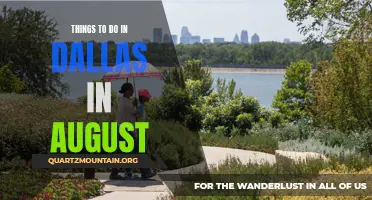 10 Must-Do Activities in Dallas for August