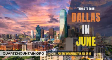 14 Awesome Things to Do in Dallas in June