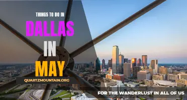 13 Things to Do in Dallas in May