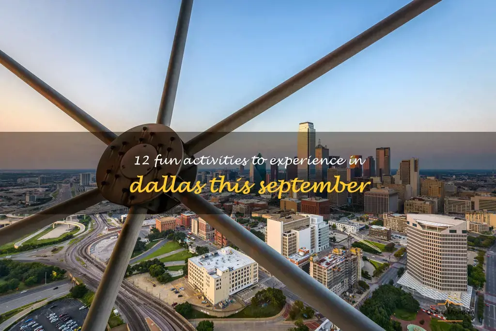 12 Fun Activities To Experience In Dallas This September QuartzMountain