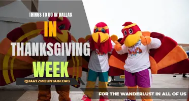12 Must-Do Activities in Dallas during Thanksgiving Week