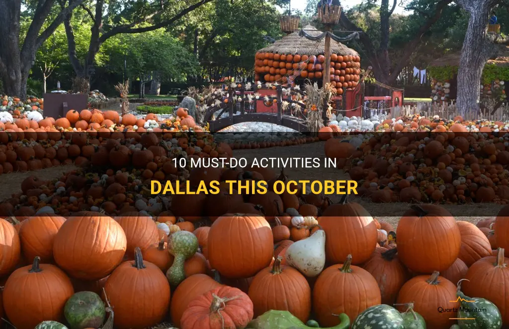 things to do in dallas october
