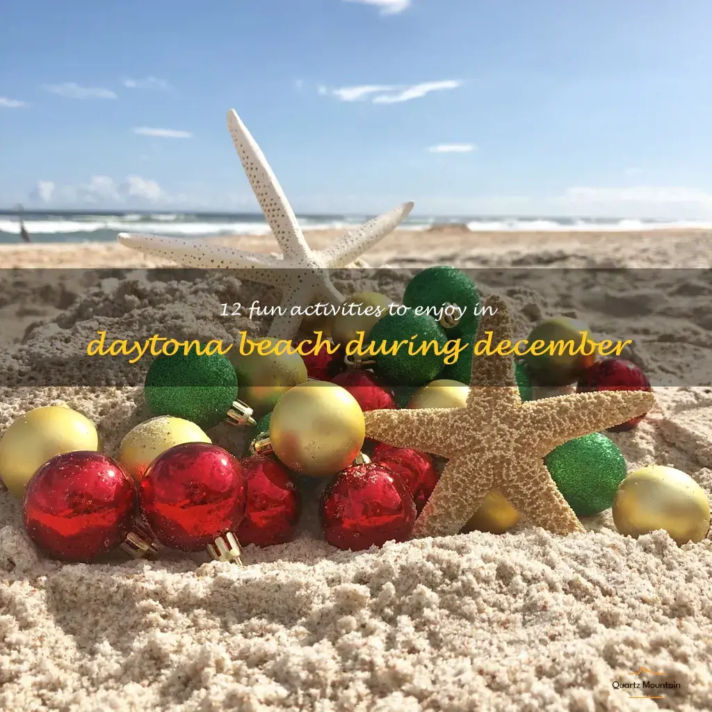things to do in daytona beach in december
