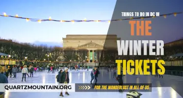 11 Must-See Winter Events in DC: Buy Your Tickets Now!