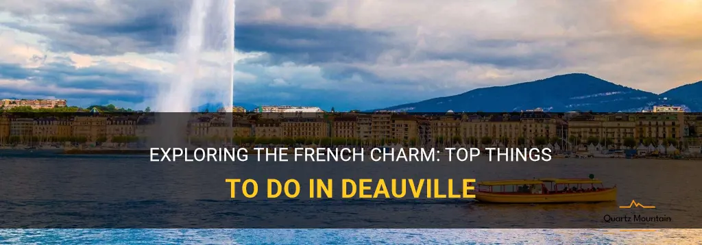 things to do in deauville