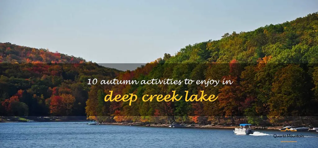 things to do in deep creek lake in fall