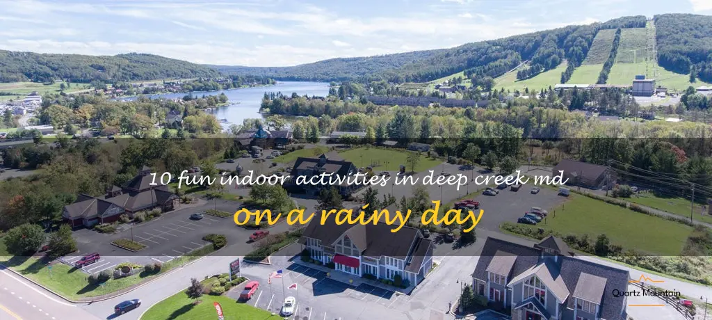 things to do in deep creek md when it rains