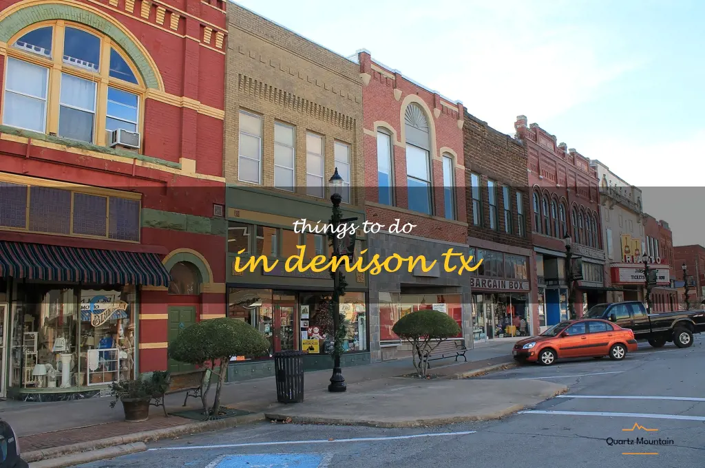 things to do in denison tx