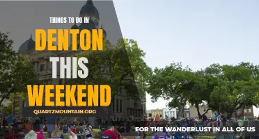 13 Fun Activities to Enjoy in Denton This Weekend