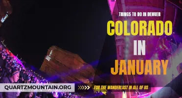 January Activities in Denver, Colorado