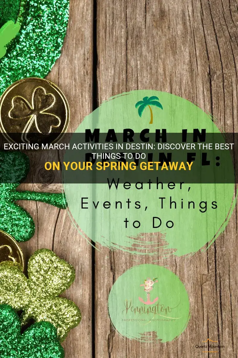 things to do in destin in march