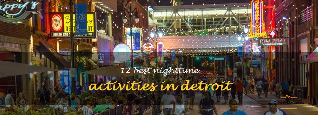 things to do in detroit at night