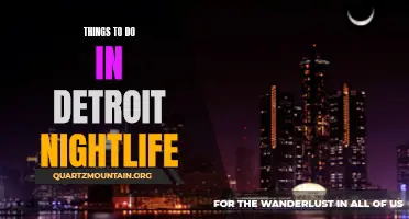 Detroit After Dark: Unleashing the Vibrant Nightlife Scene