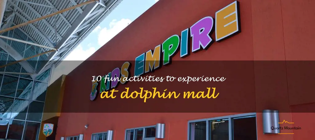 things to do in dolphin mall