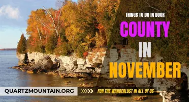 13 Fun Activities to Enjoy in Door County this November