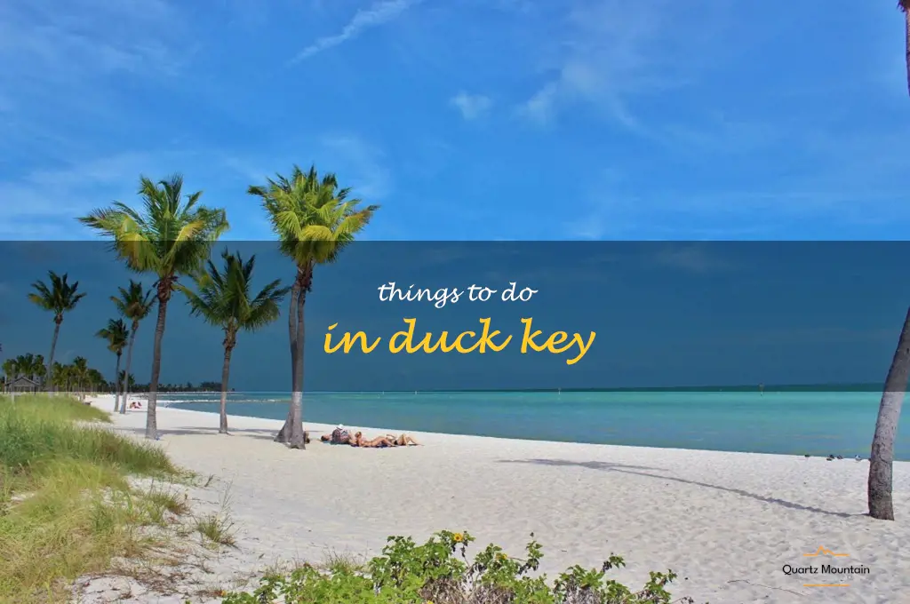 things to do in duck key