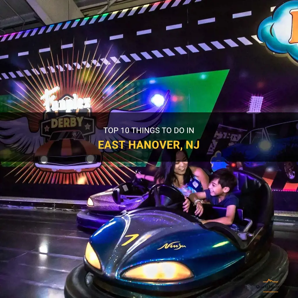things to do in east hanover nj