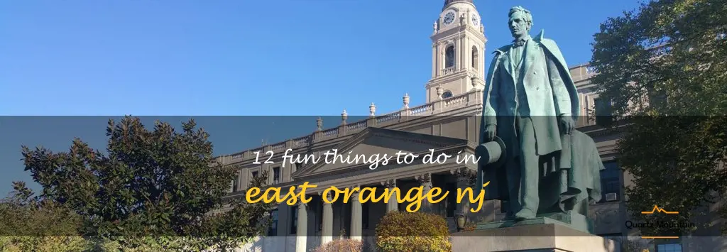 things to do in east orange nj
