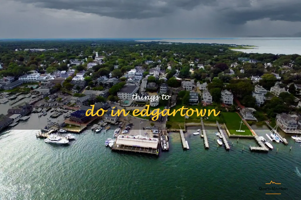 things to do in edgartown