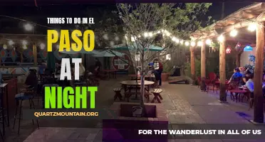 11 Fun Things to Do in El Paso at Night