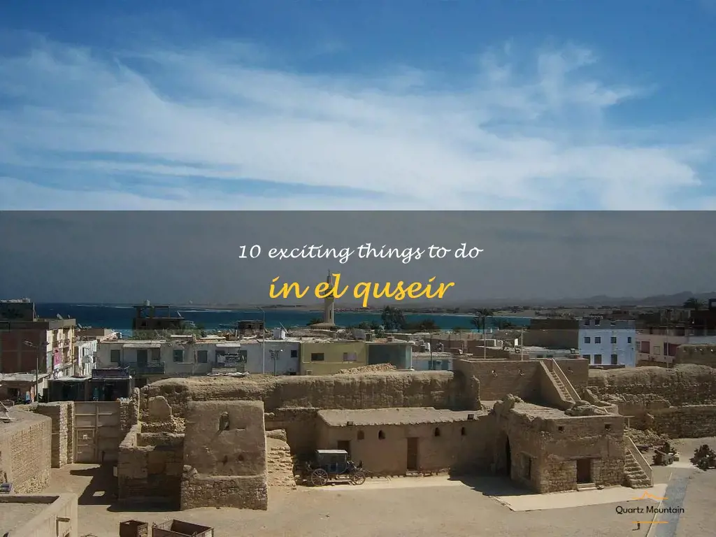 things to do in el quseir